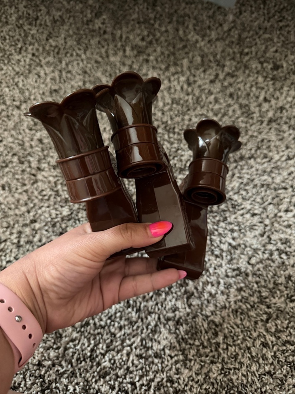 Wallflower Chocolate Brown Floral